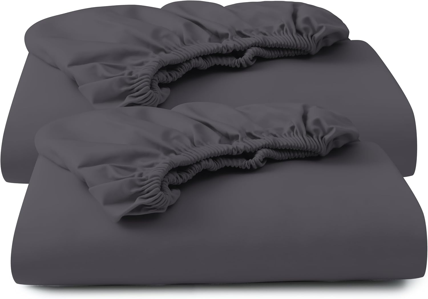 Split King Twin XL Fitted Sheet Set, 100% Egyptian Cotton Luxury