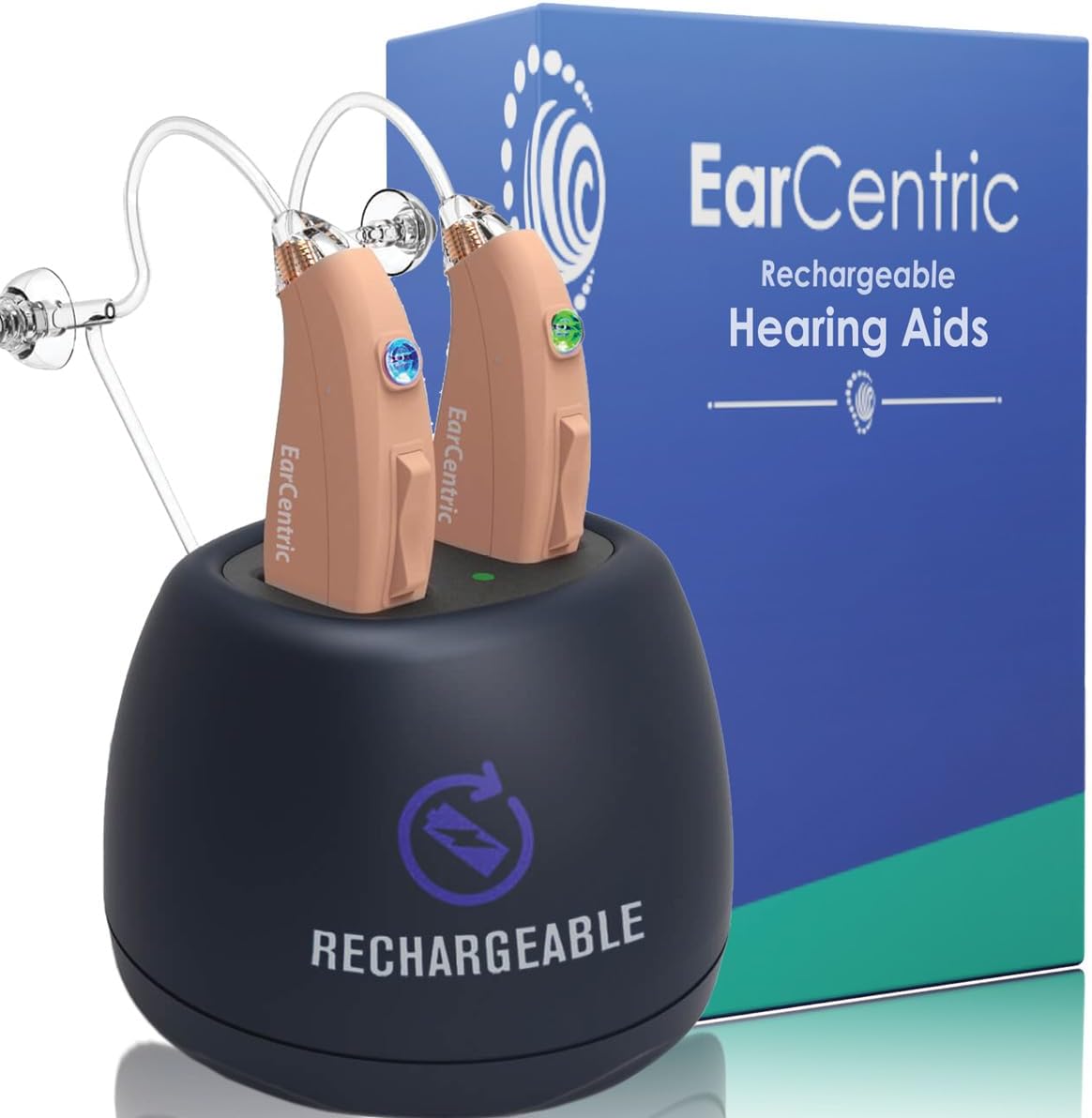 EasyCharge Rechargeable Hearing Aids - Noise Cancellation
