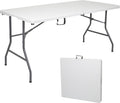 Stansport Folding Camp Table 59.8in x 29.1in - Portable Folding Table