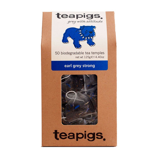 Teapigs Earl Grey Strong Tea Bags for Bold Flavor Lovers