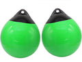 Boat Fender Balls Pair D9.8 x H12.2 in - Inflatable Dock Bumpers