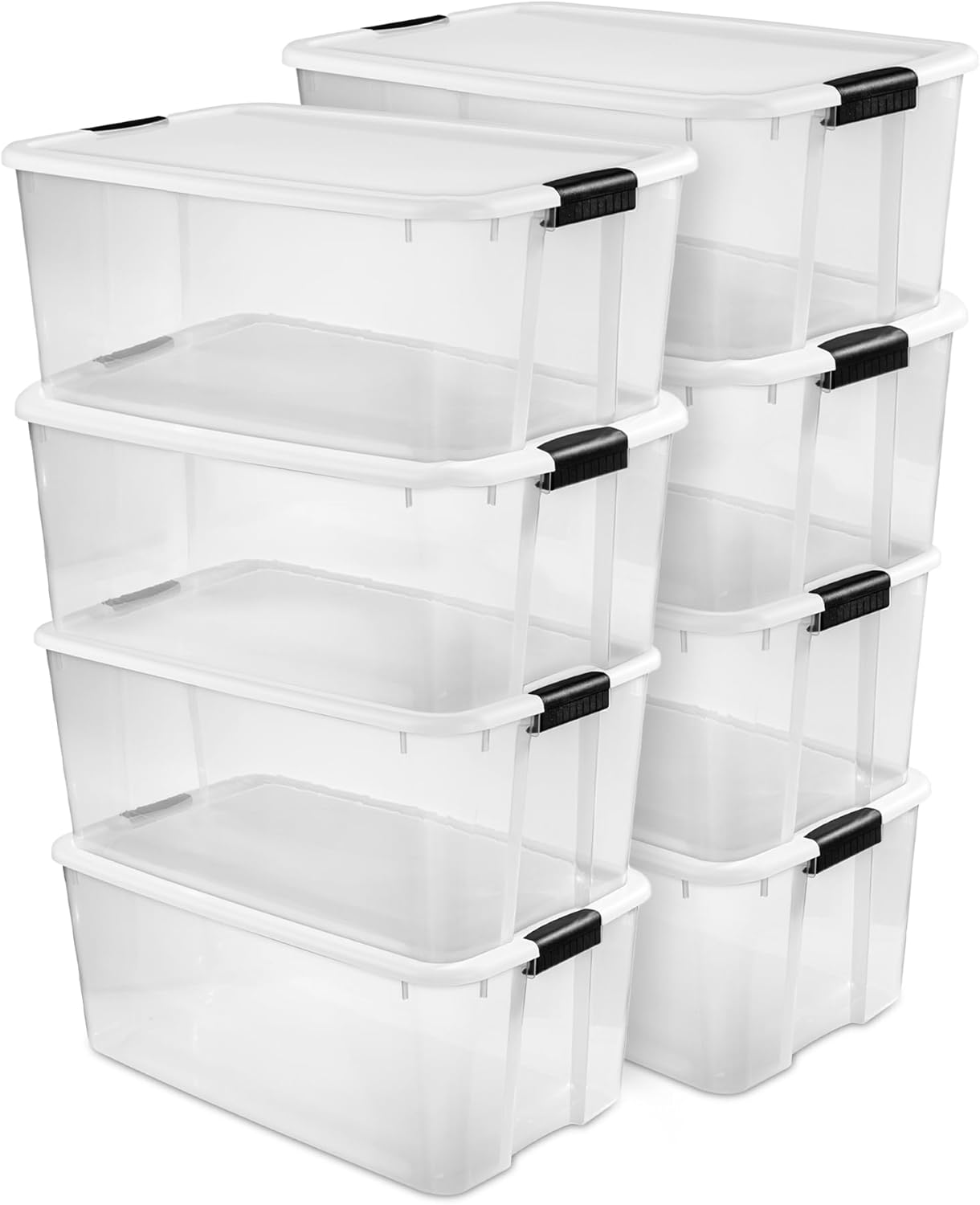 Sterilite Ultra Latching Box 8-Pack for Heavy-Duty Storage – GearMustHave
