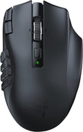 Razer Naga V2 HyperSpeed Wireless MMO Gaming Mouse - 19 Buttons