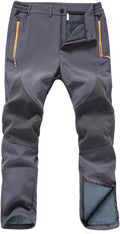 Gash Hao Mens Snow Ski Waterproof Softshell Snowboard Pants - Warm go