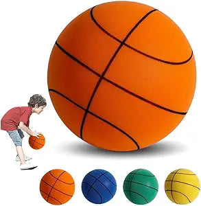 Silent Indoor Basketball for Quiet Dribbling and Training Fun