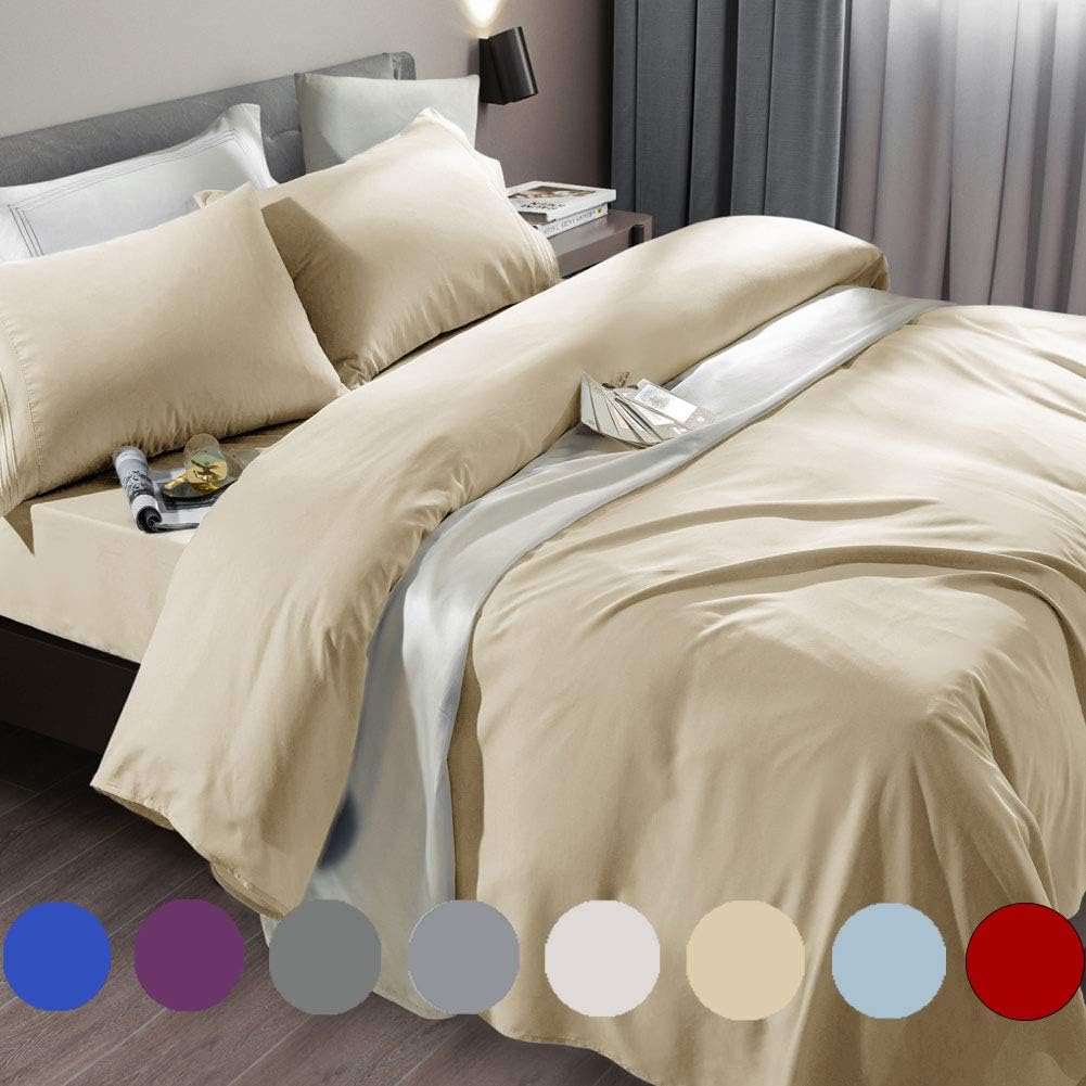 SONORO KATE Bed Sheet Set - Super Soft Microfiber Luxury Sheets