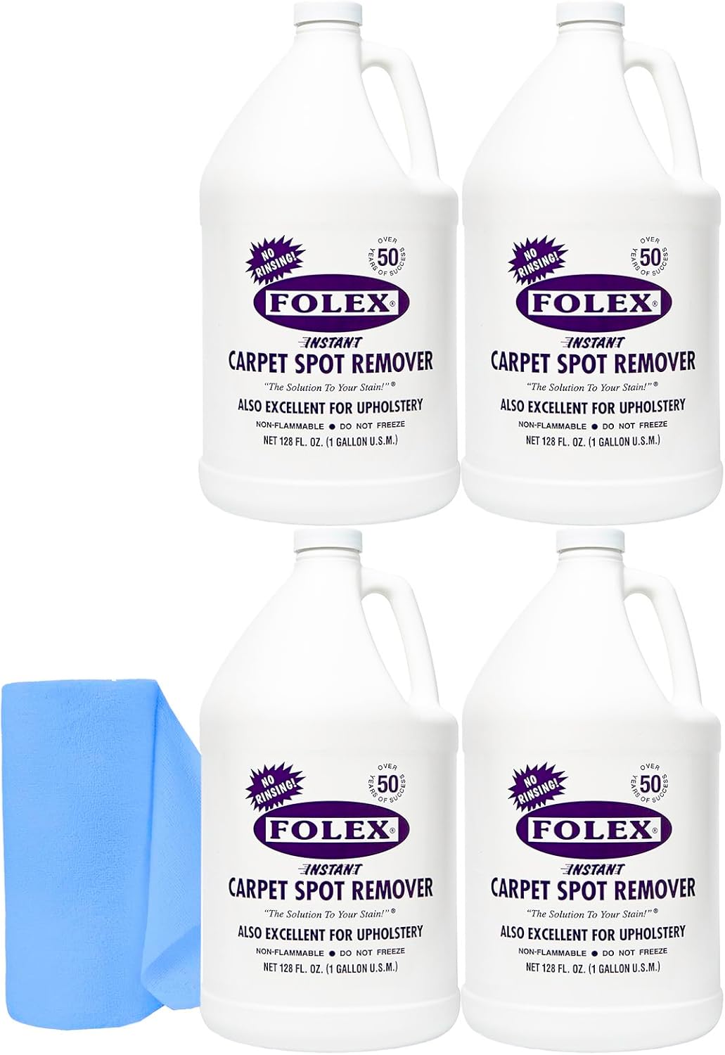 FOLEX Instant Carpet Spot Remover - Powerful Cleaner for All Stains