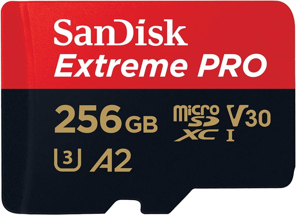 SanDisk 256GB Extreme PRO microSD - Speed Meets Capacity!