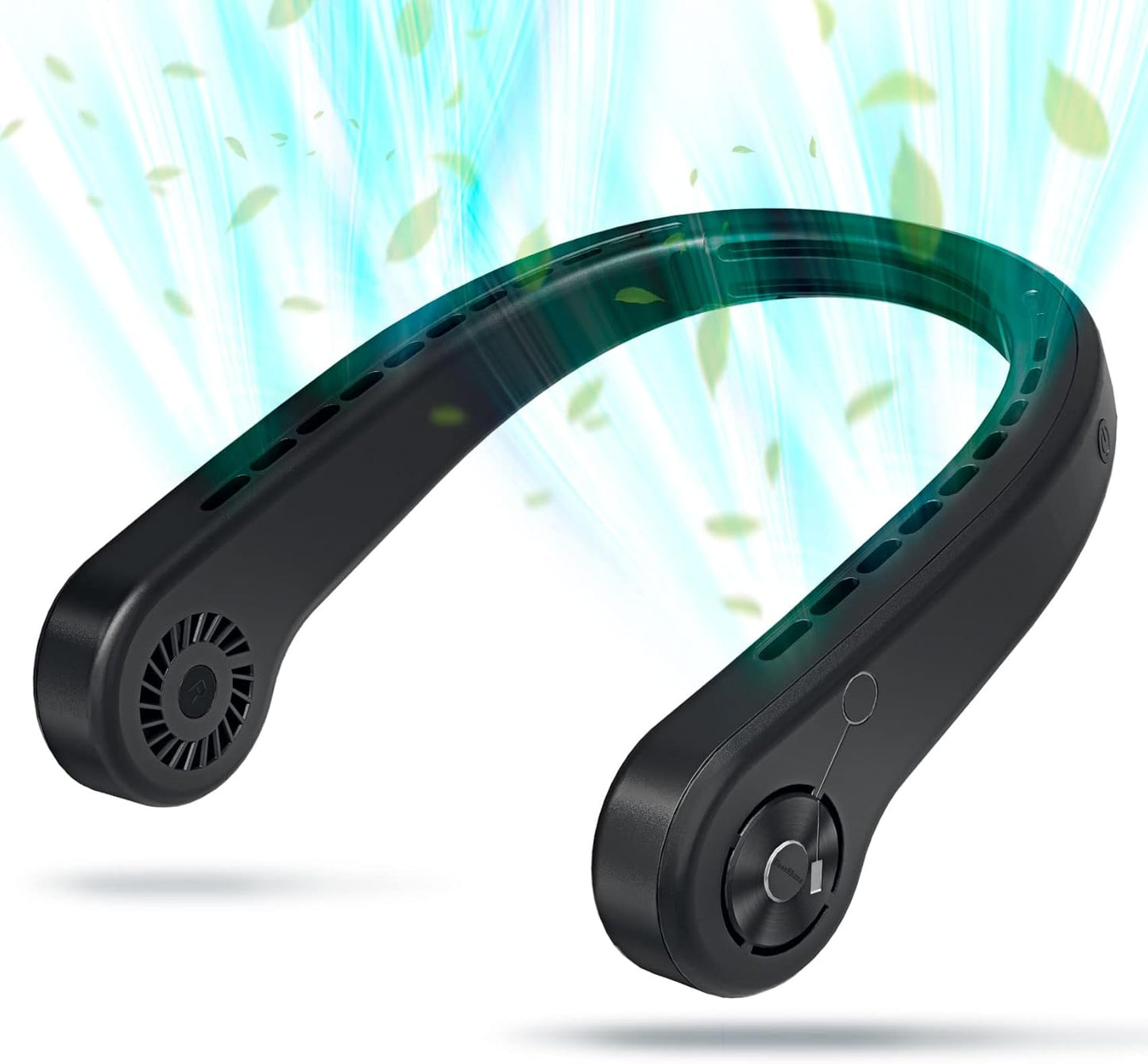 UseeShine Portable Bladeless Neck Fan - Hands-Free Cooling