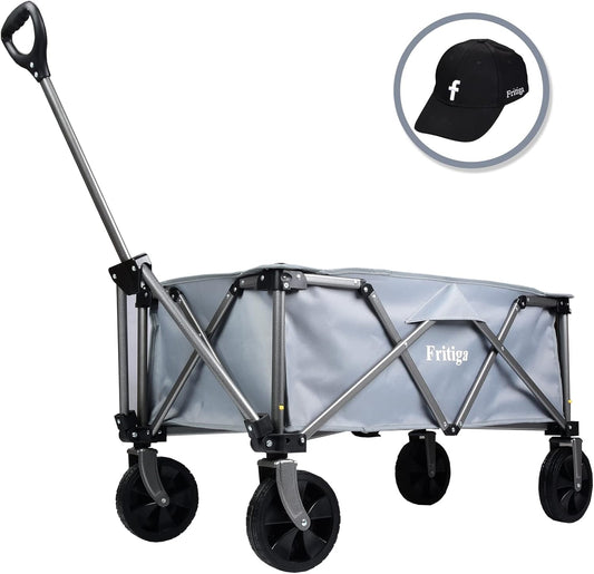 FRITIGA Collapsible Beach Wagon: Portable & Heavy Duty