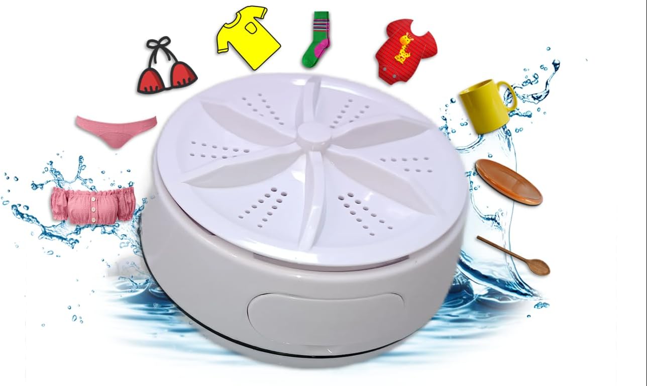 Portable Mini Washing Machine - Ideal for Travel & Home