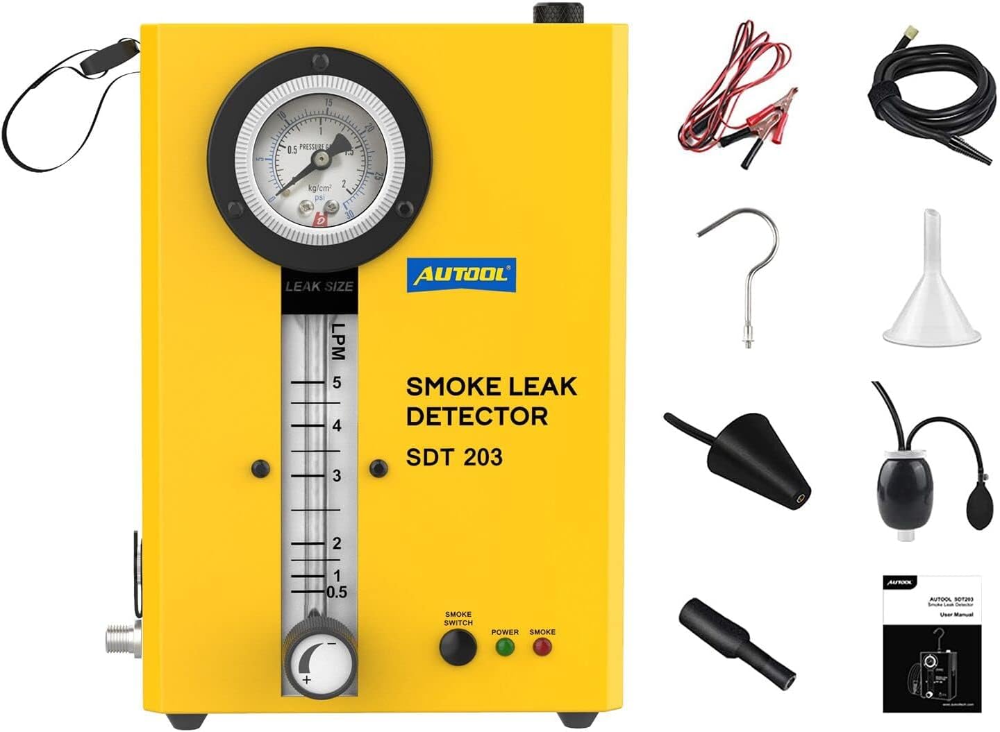 AUTOOL Automotive Smoke Machine for EVAP System Leak Detection