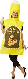 Single Condiment Food Costume Slip On Halloween Costume - Easy