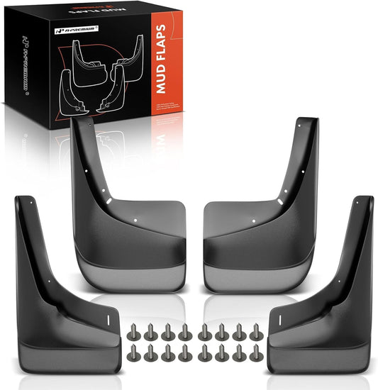 A-Premium Mud Flaps Set for Chevrolet and GMC Vehicles