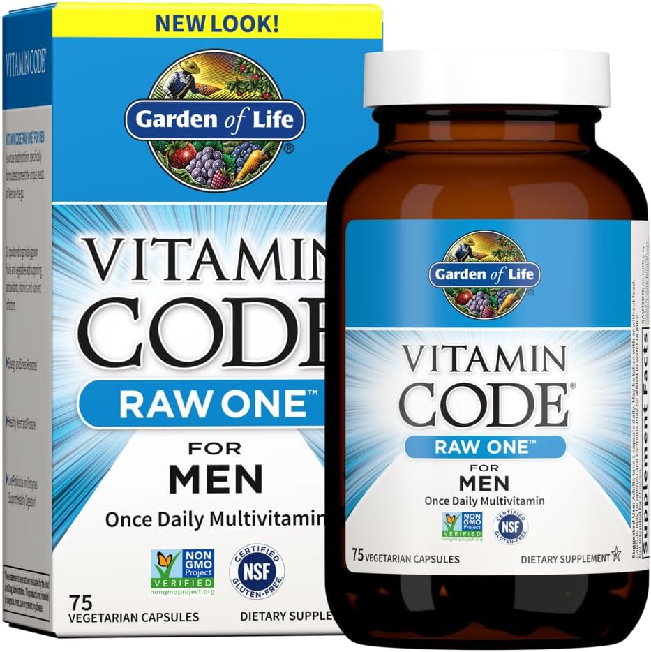 Garden of Life Vitamin Code Raw One for Men Multivitamin Review