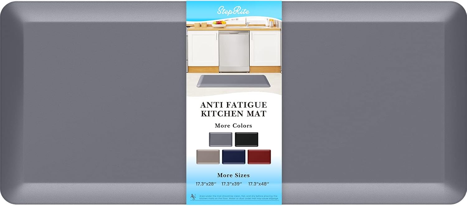 StepRite Anti Fatigue Kitchen Mat for Comfort and Safety