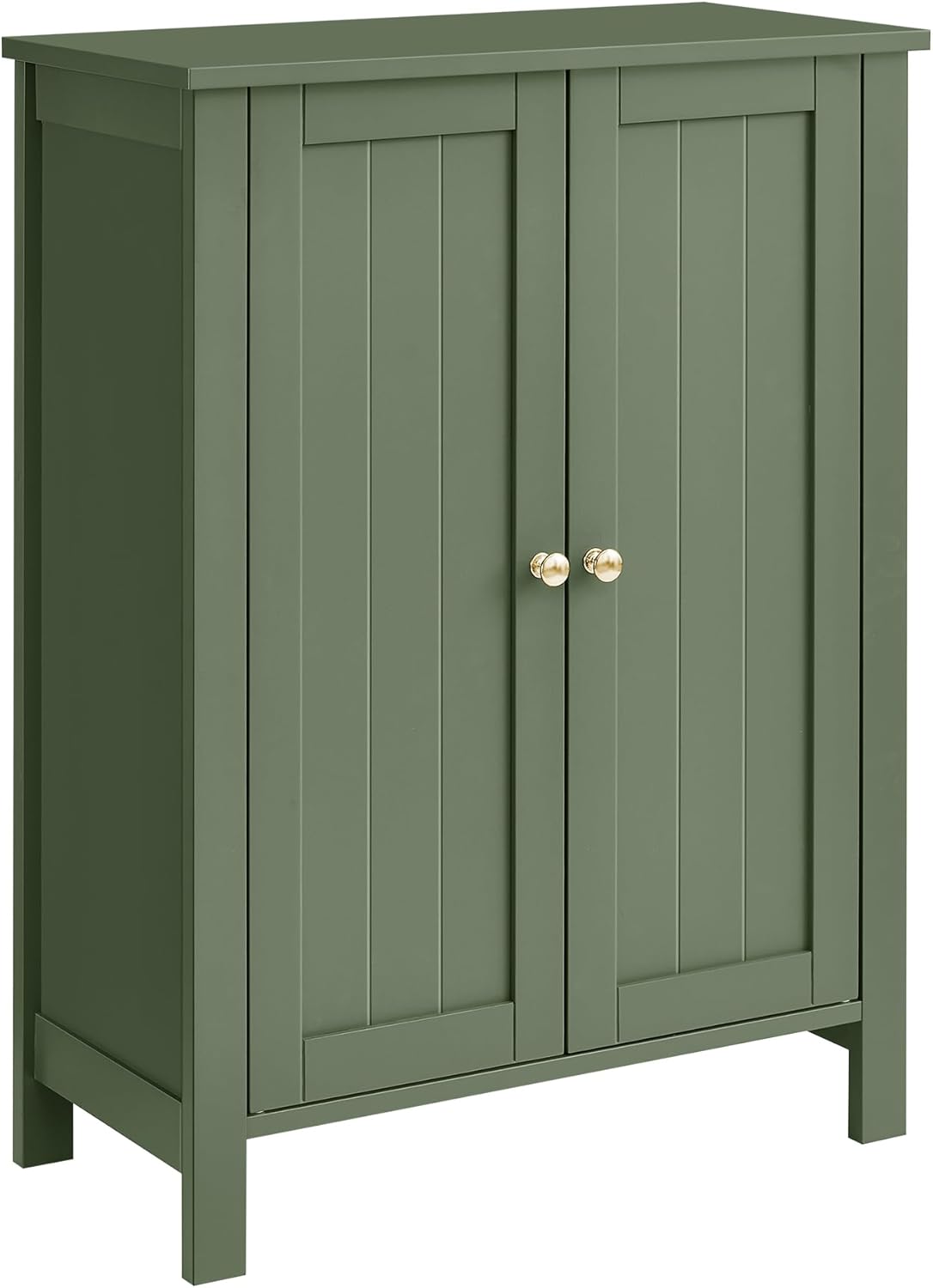 VASAGLE Floor Storage Cabinet with Adjustable Shelves for Home