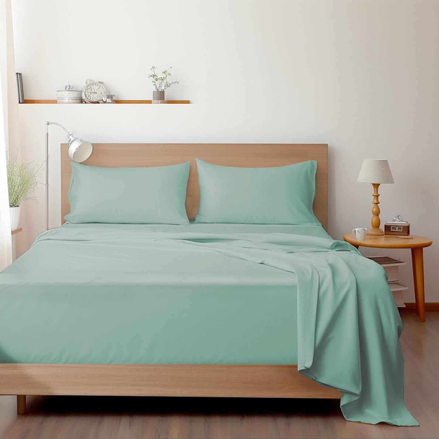 Luxury Microfiber Queen Sheets Set for Ultimate Comfort