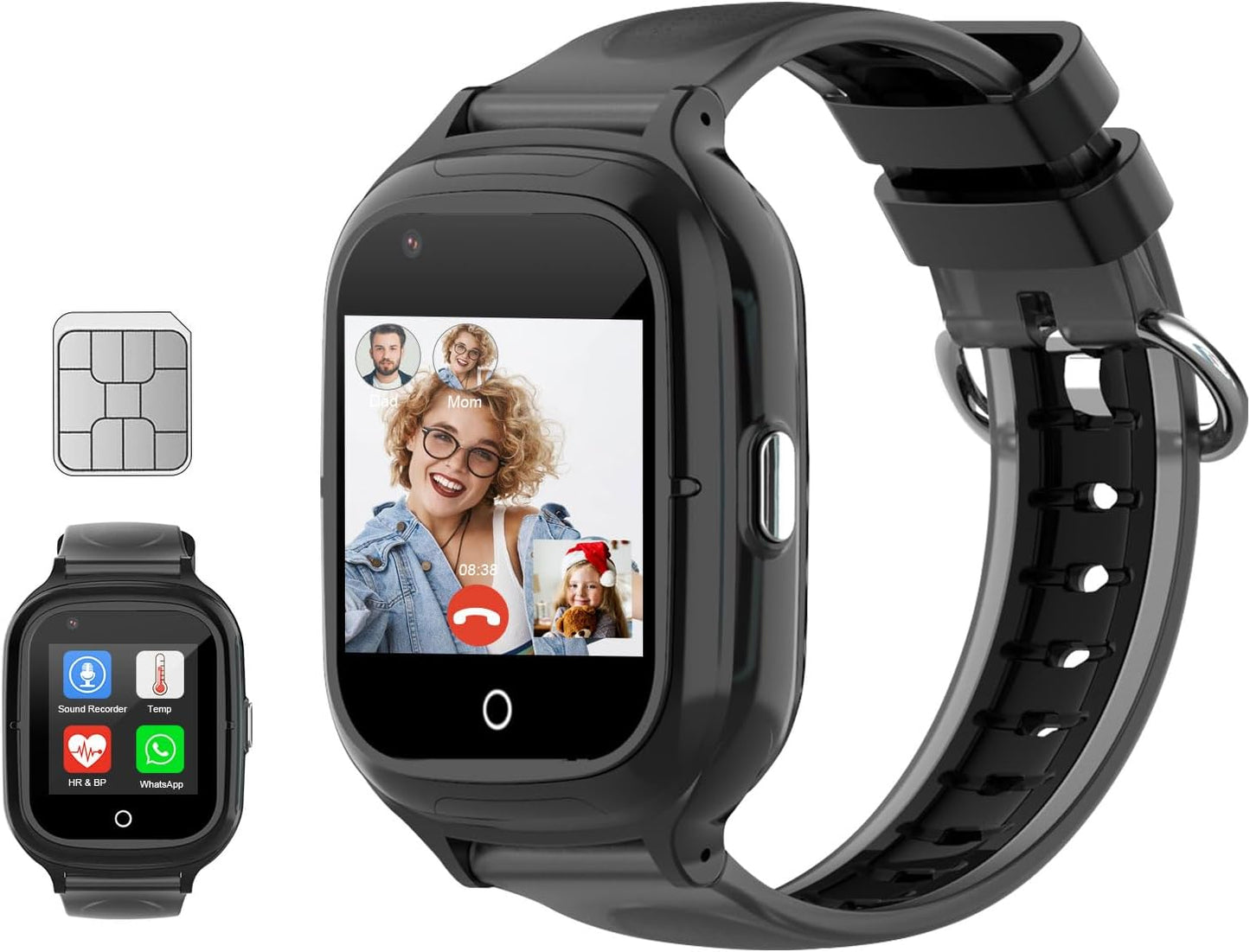 Wonlex 4G Kids Smart Watch with GPS & SOS - Stay Connected & Safe