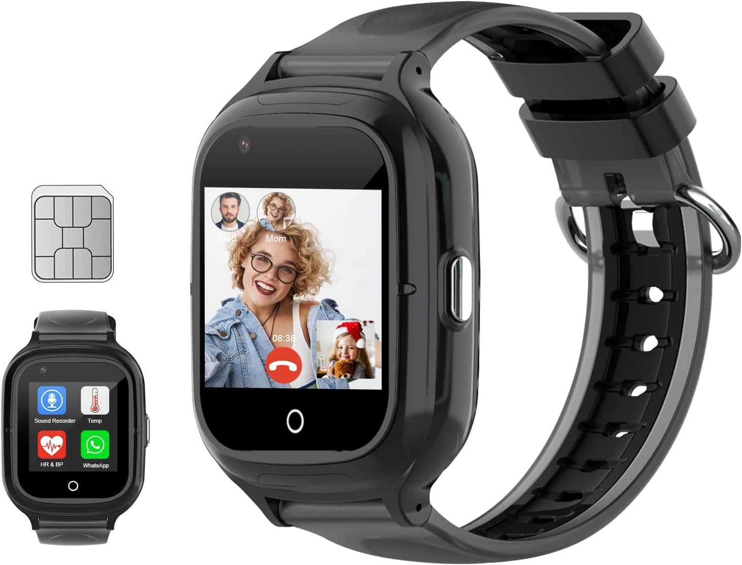 Wonlex 4G Kids Smart Watch with GPS & SOS - Stay Connected & Safe
