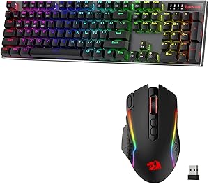 Redragon K556 PRO Gaming Keyboard and M810 PRO Mouse Bundle