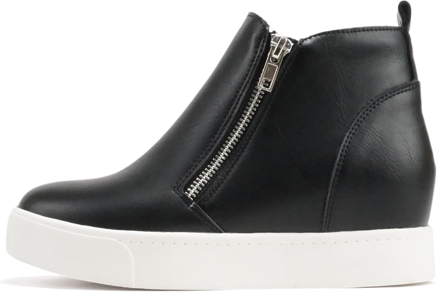 Soda Taylor Hidden Wedge Sole Booties for Sporty Style