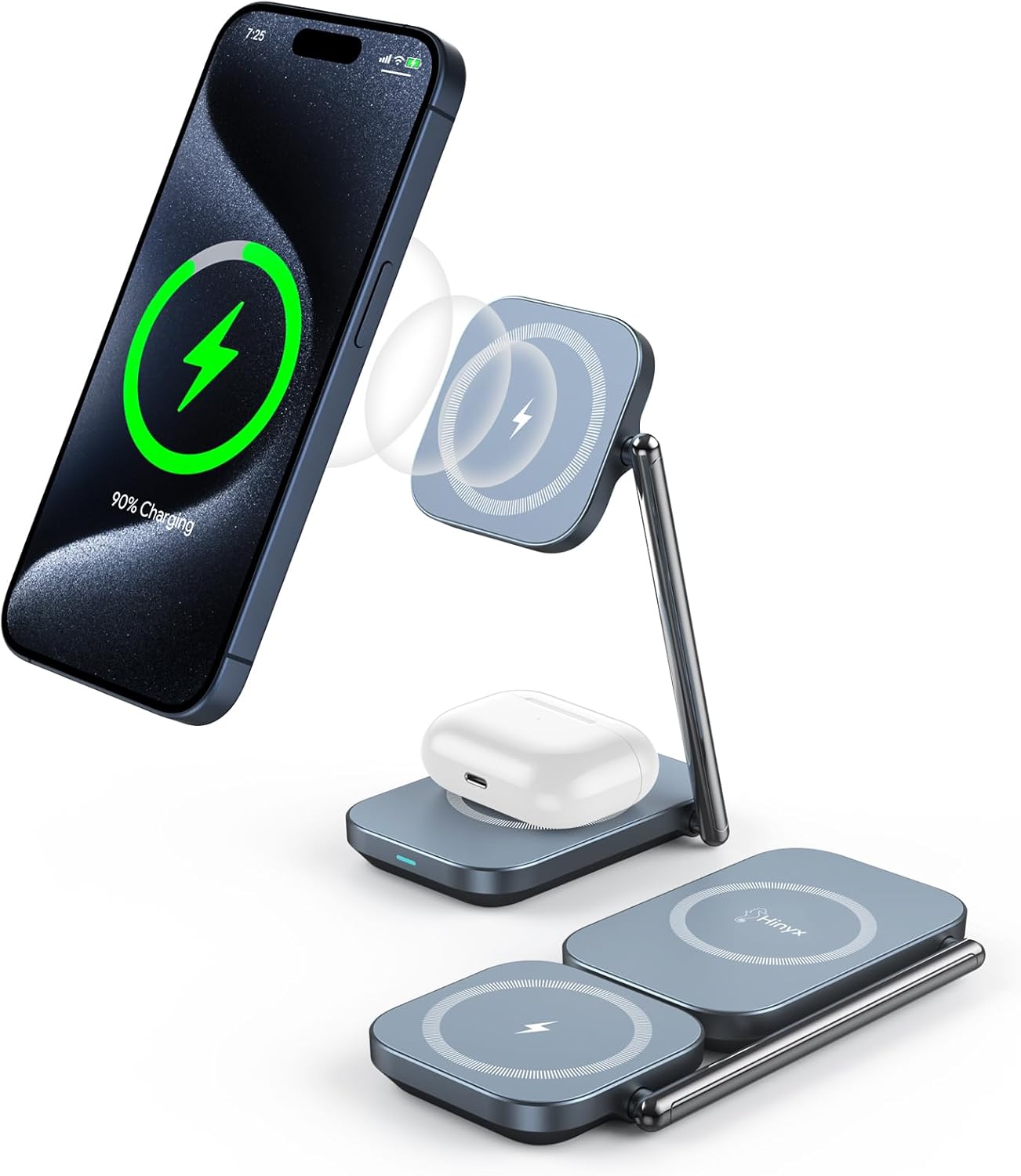 Fast 2-in-1 MagSafe Charger Stand for iPhone & AirPods