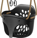 Bucket Toddler Swing Seat with Adjustable Rope and Carabiners