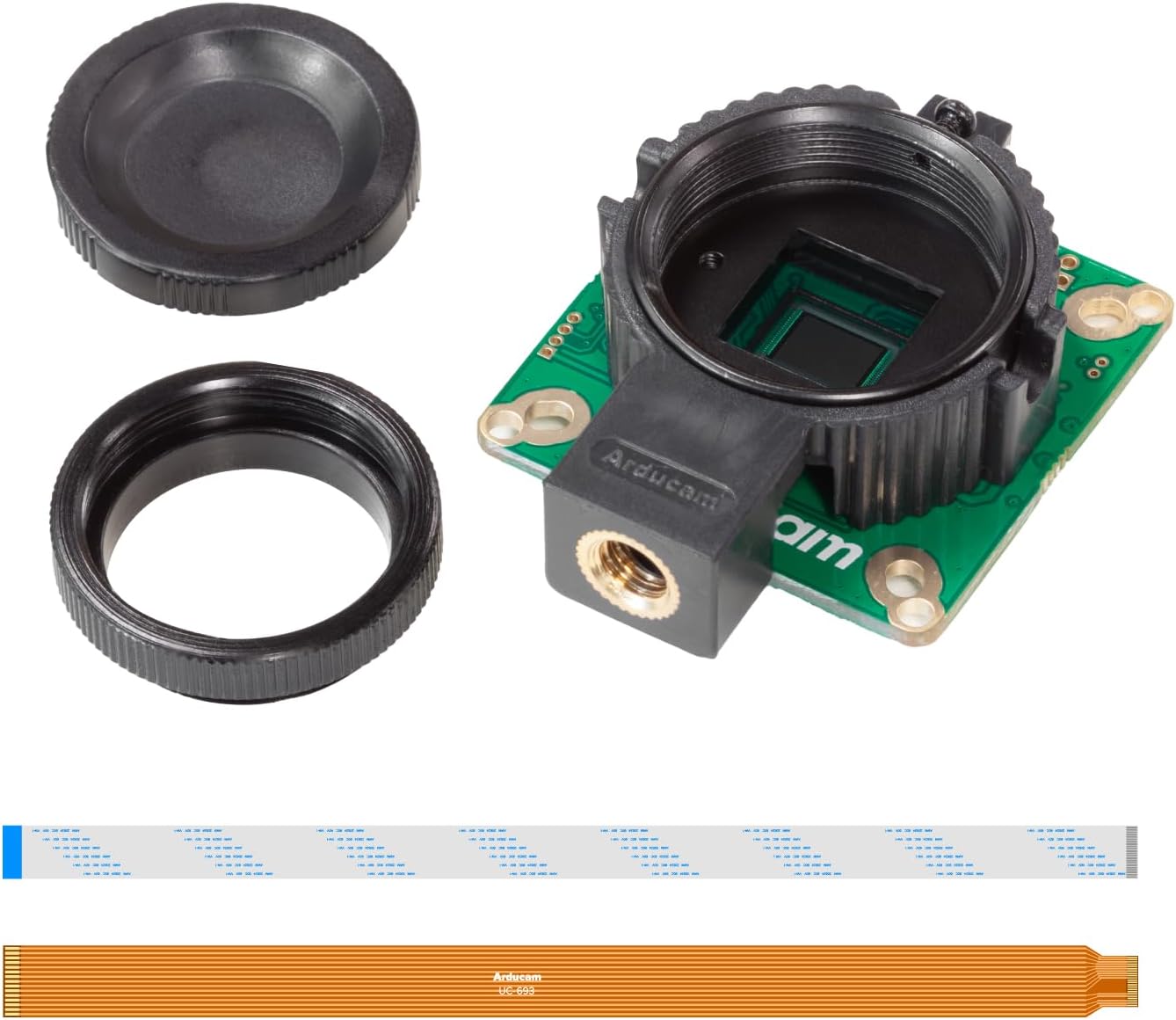 Arducam Raspberry Pi HQ Camera Module with 12.3MP IMX477 Sensor