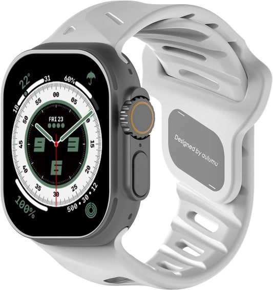 Aulumu A02 Sports Watch Band - Stylish Fluoroelastomer Strap