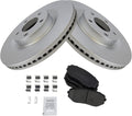 Front Brake Pad & Rotor Kit with Brake Chemical Kit
