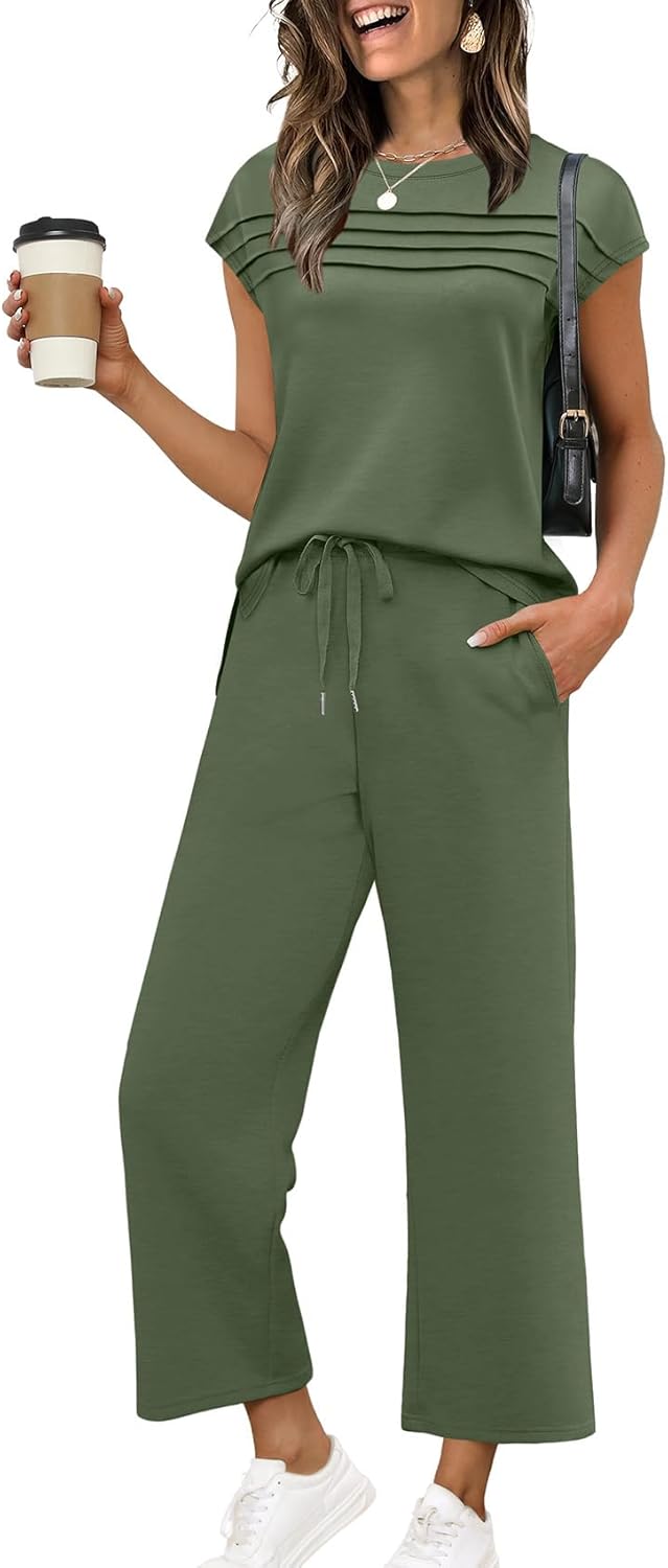 WIHOLL Two Piece Sets for Women Summer Travel Outfits Review