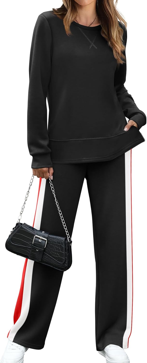OFEEFAN Women's 2 Piece Lounge Set for Travel and Comfort