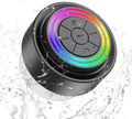 Bluetooth Shower Speaker with Suction Cup - IP67 Waterproof RGB Lights