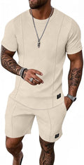 Mens Short Sets Summer 2-Piece Jogging Tracksuit - Comfortable Fit