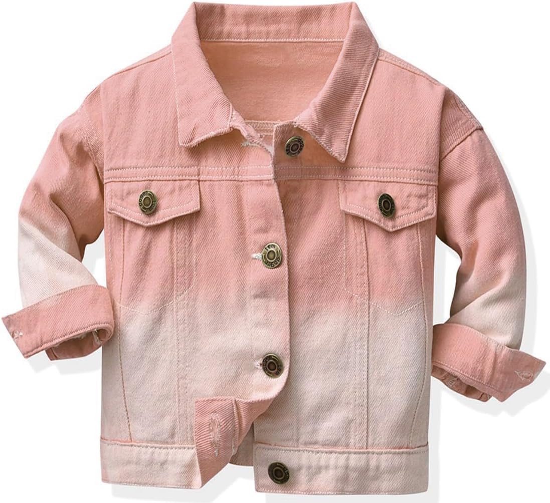Cromoncent Toddler Denim Jacket for Boys and Girls - Stylish Wear