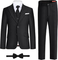 Plavict Boys Wedding Suit Slim Fit for Formal Occasions