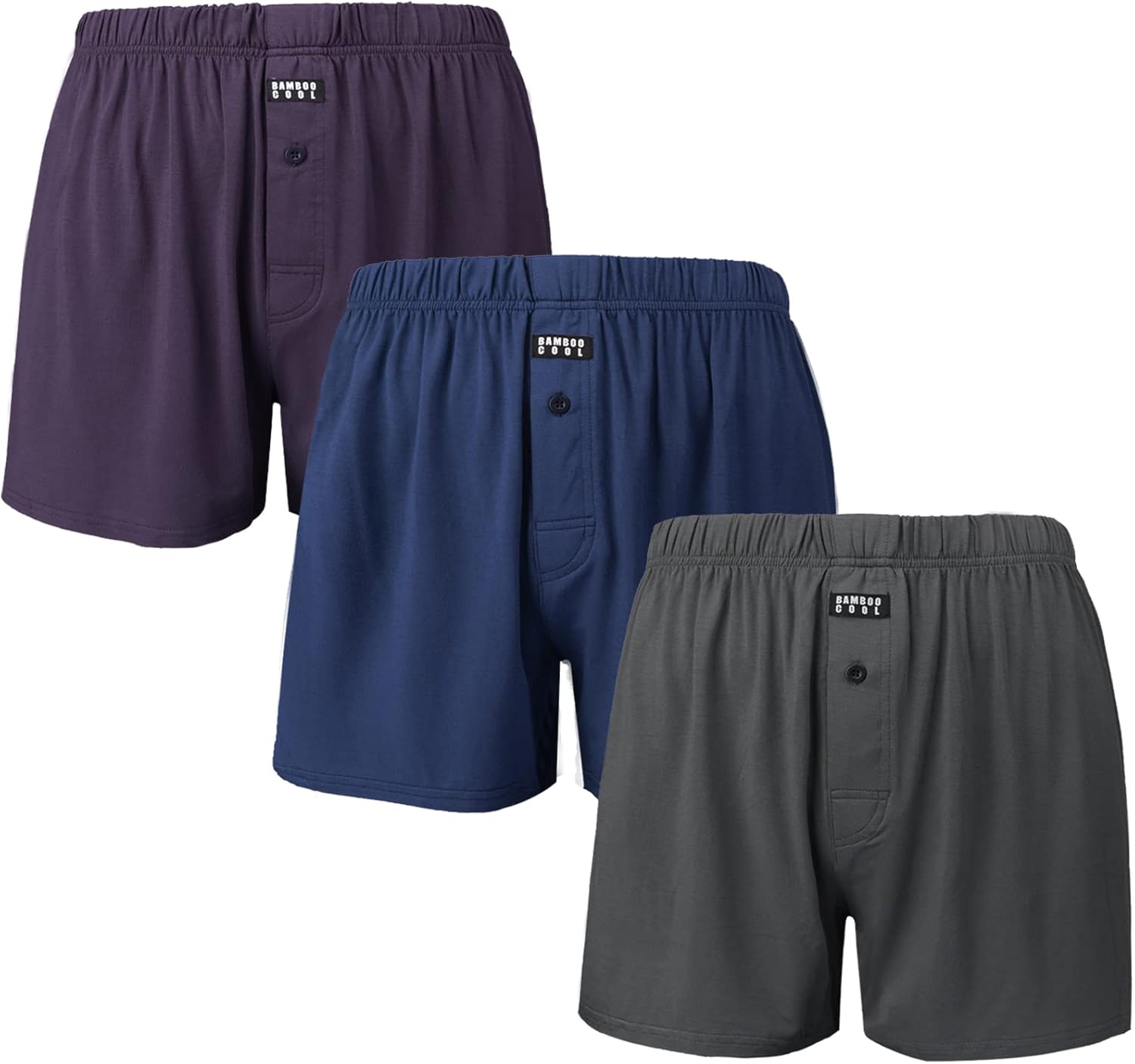 Bamboo Cool Men's Boxers Underwear for Comfort and Style