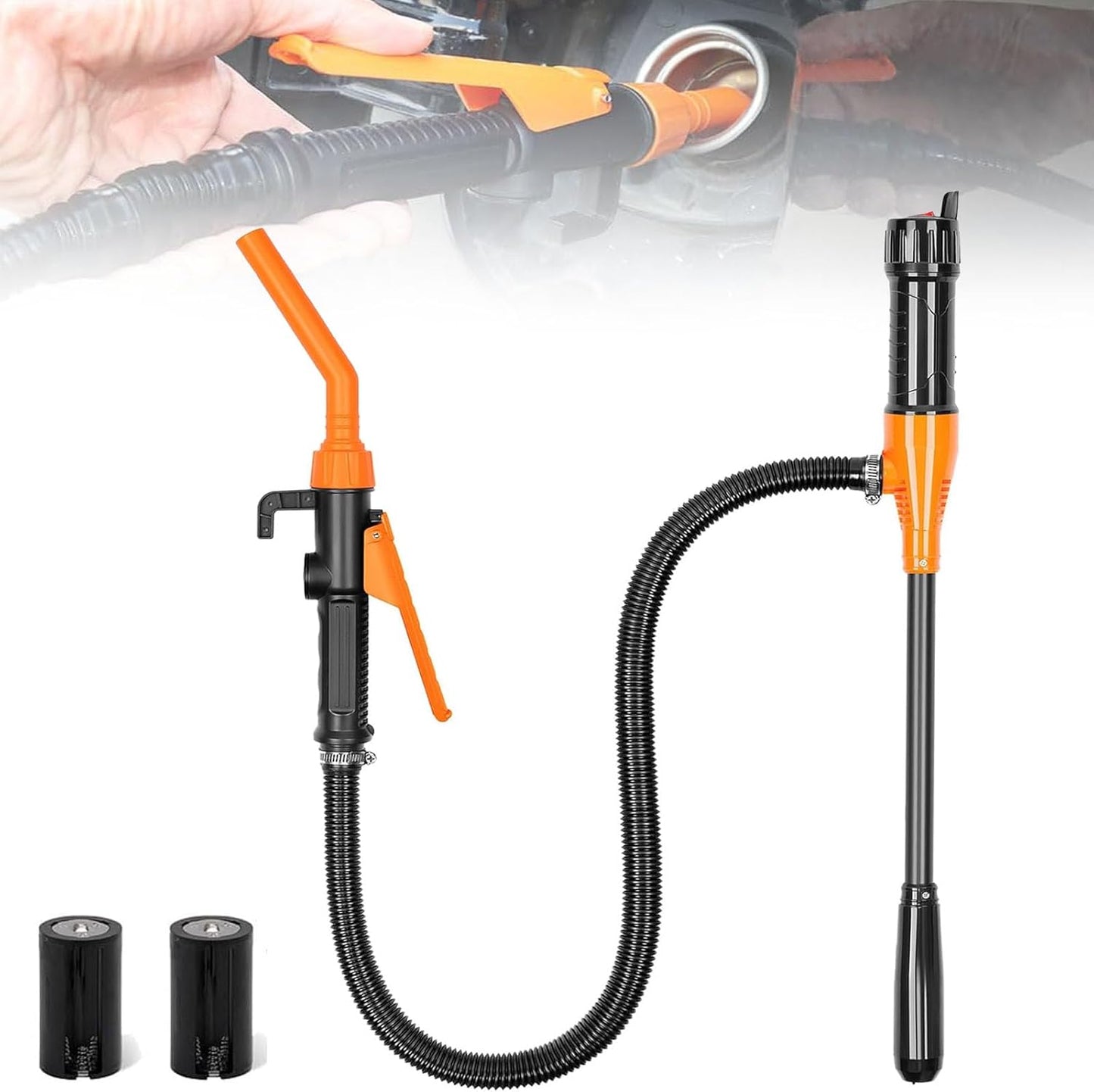 Effortless Fuel Transfer Pump for Gas & Diesel