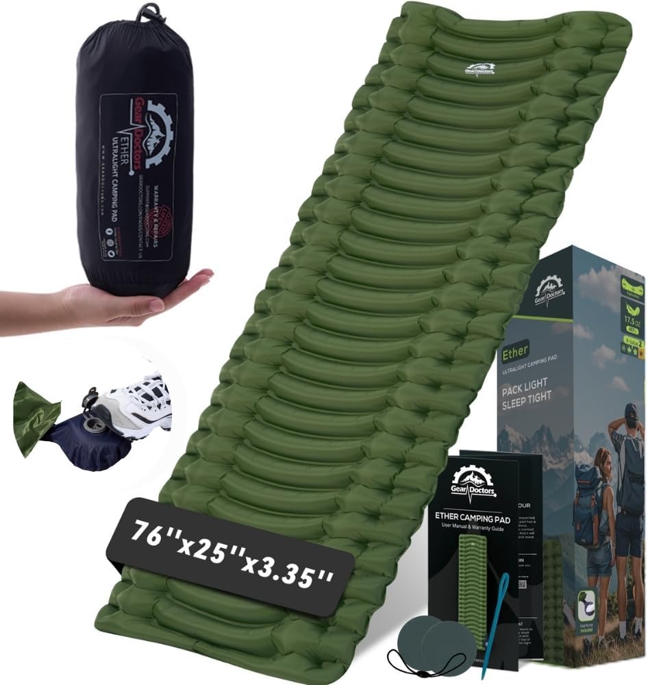 Ultralight Camping Sleeping Pad for Comfortable Outdoor Adventures