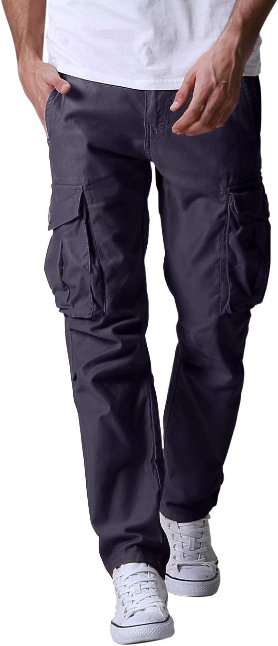 Match Men's Casual Wild Cargo Pants for Outdoor Adventures
