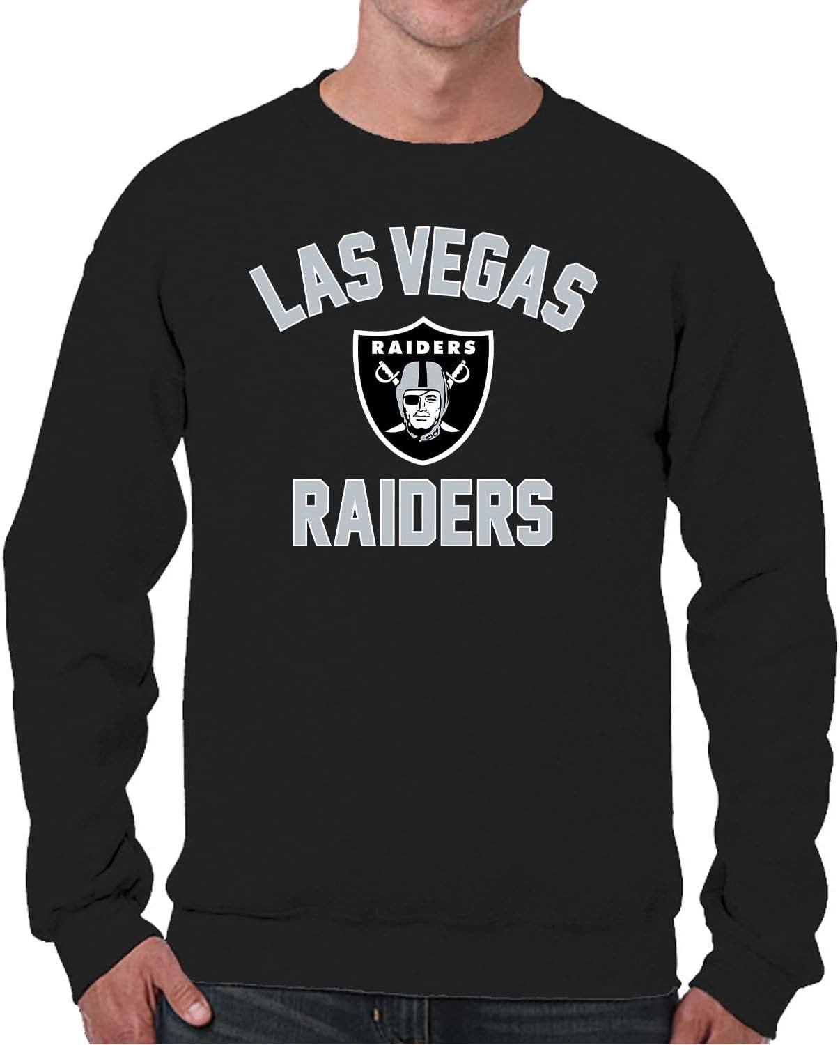 Las Vegas Raiders Adult Gameday Crewneck Sweatshirt Review