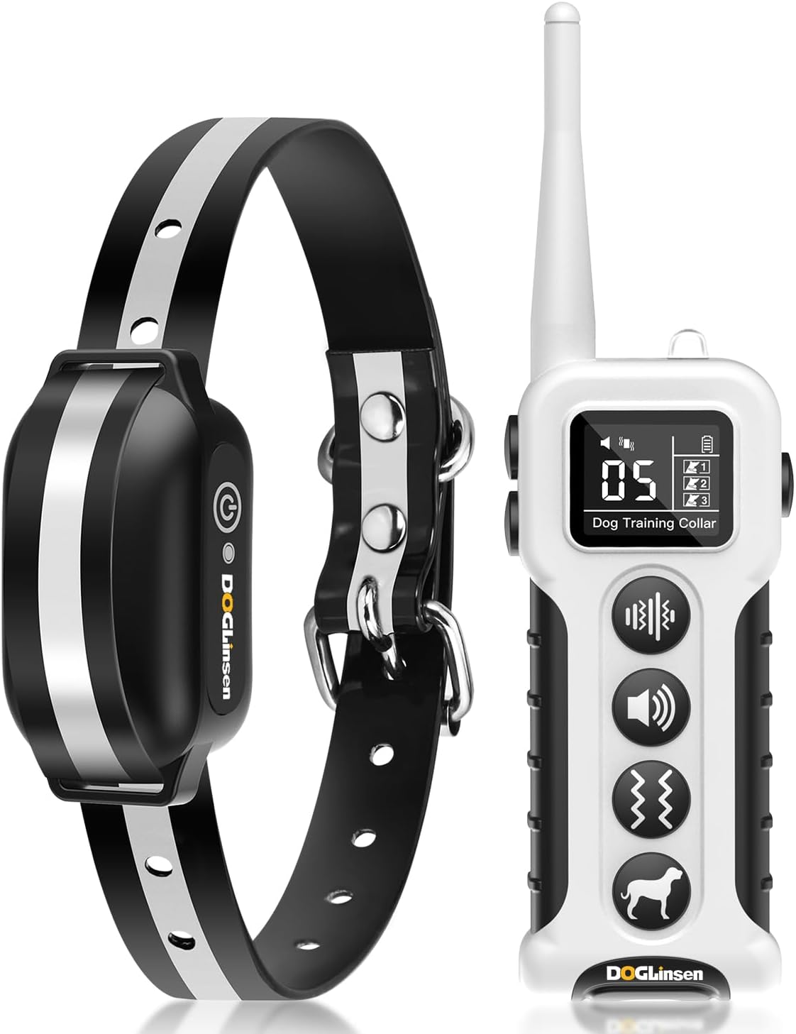 Vibrating Dog Collar for Effective Training with Remote Control