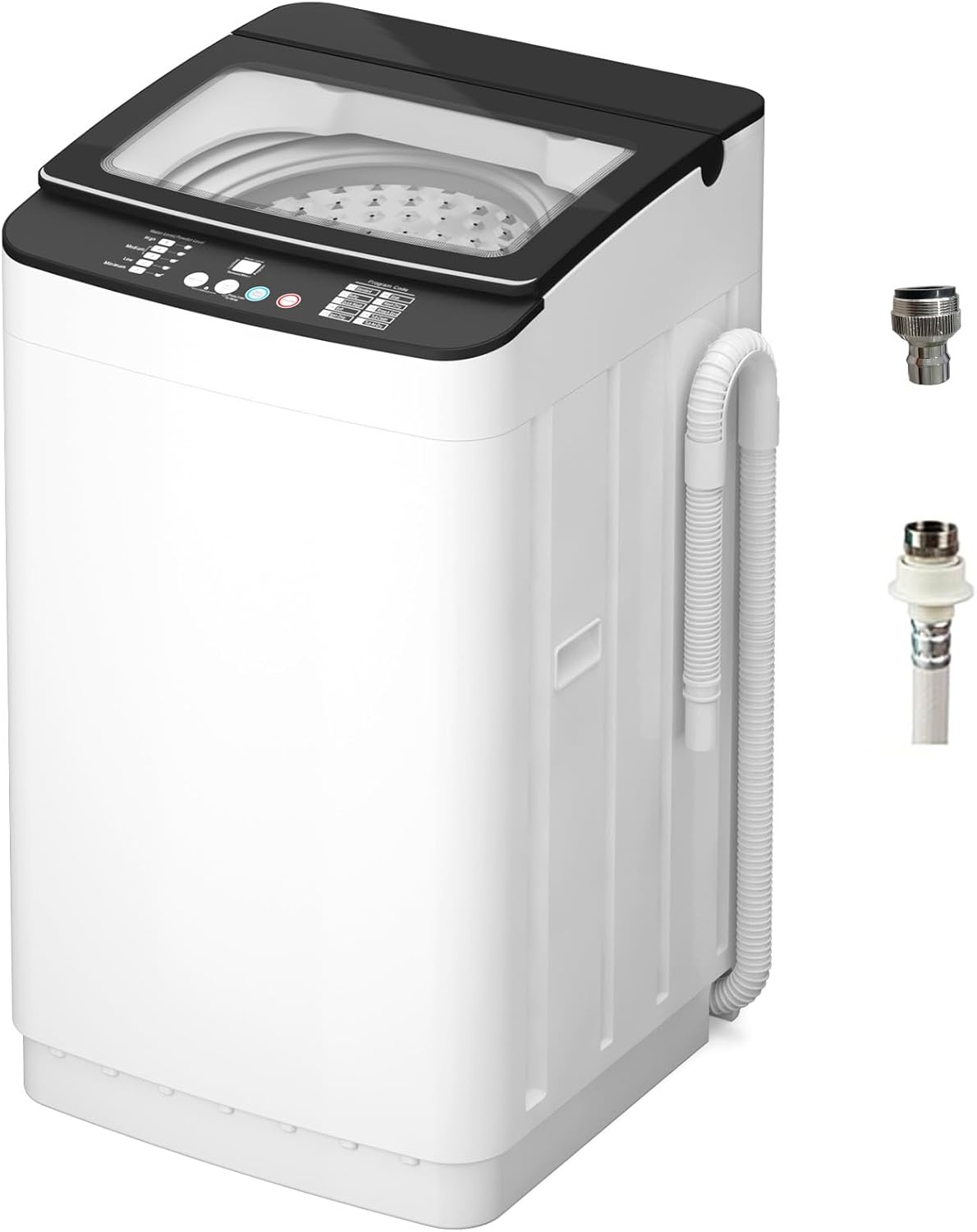 VCJ 25lbs Automatic Washer: Powerful, Quiet, Ideal