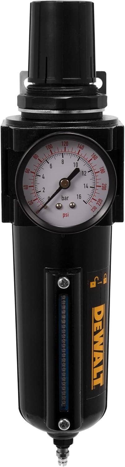 DeWalt 3/4 NPT Filter Regulator - Optimal Air Quality
