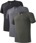 DAVID ARCHY Men's Micro Modal Undershirts 3-Pack - Ultra Soft Feel