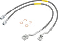 89370 Front Brake Lines Stainless Steel Kit - Lifted Truck Fitment