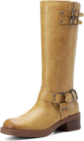 DREAM PAIRS Women's Knee High Combat Boots - Chunky Low Heel