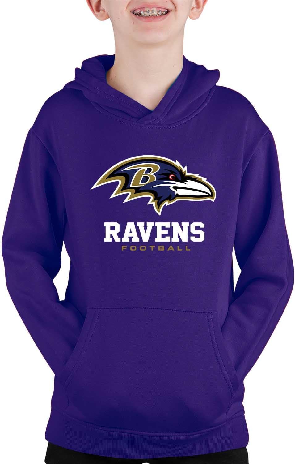 Youth NFL Ultimate Fan Logo Fleece Hooded Sweatshirt for Kids
