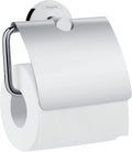 hansgrohe Toilet Paper Holder with Cover for Modern Bathrooms